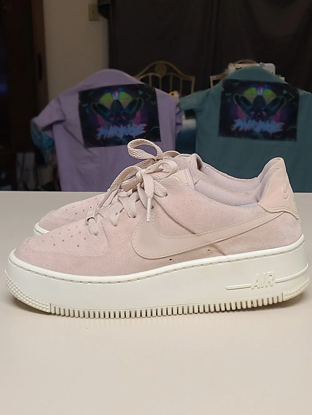 Nike Air Force 1 Low Particle Beige casual low top sneakers size 7.5